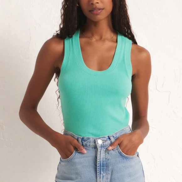Z Supply Tops - NEW! Sirena Rib Tank Z Supply